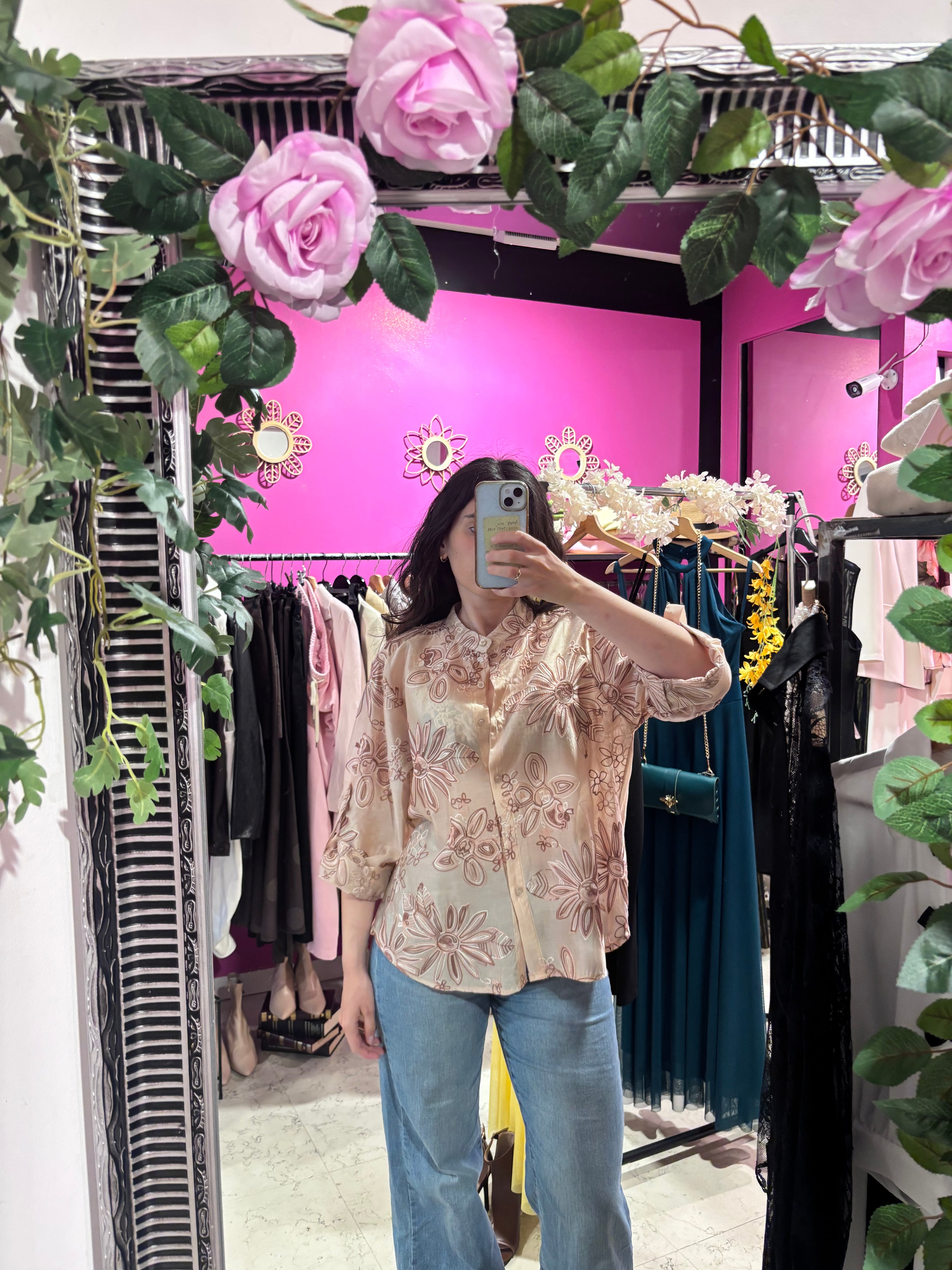 Blusa namastè rosa